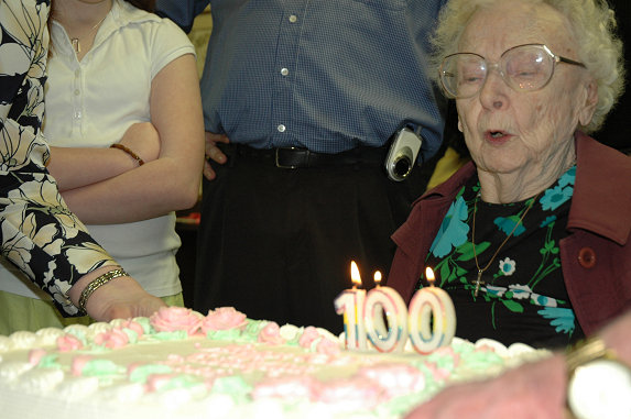 Anne's 100th bday party 003