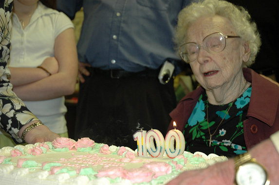 Anne's 100th bday party 004