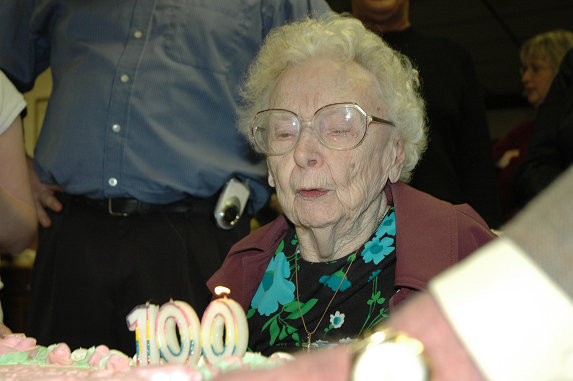 Anne's 100th bday party 005